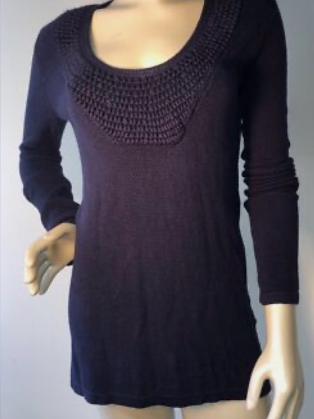 NWT Lilly Pulitzer Navy Roberta Cozy Sweater / Large $168 retail